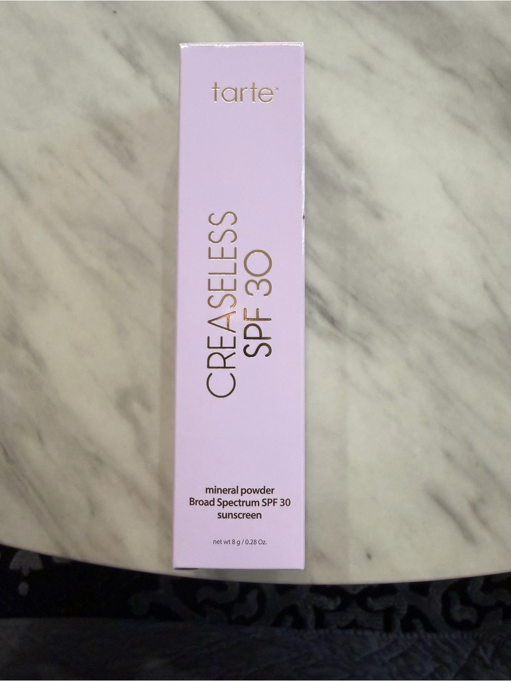 tarte Creaseless SPF 30 Mineral Powder Sunscreen - Lavender Pink Packaging